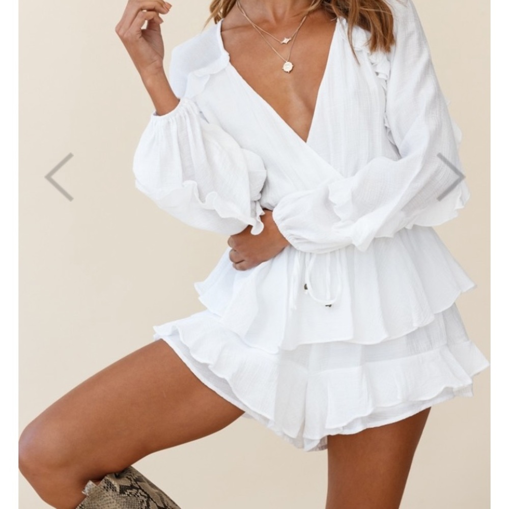 Selfie Leslie long sleeve romper